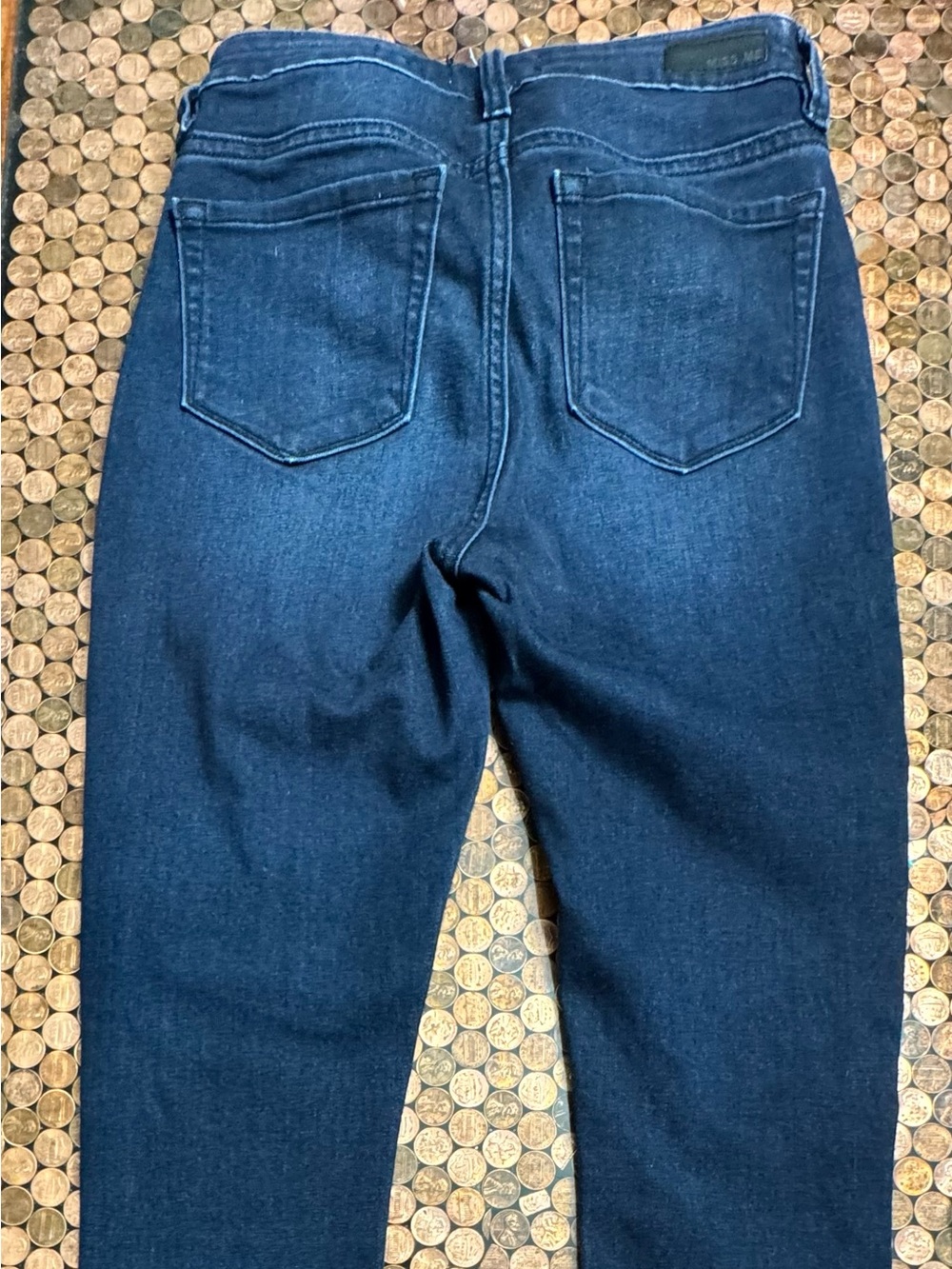 Miss Me Dark Indigo Skinny Jeans